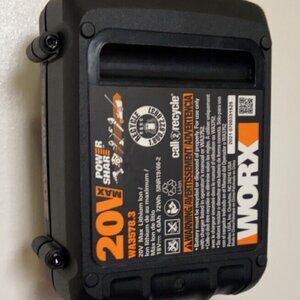 Worx 20v battery Battery Holder, Storage, Organizer, Work Shop, Pack of 6